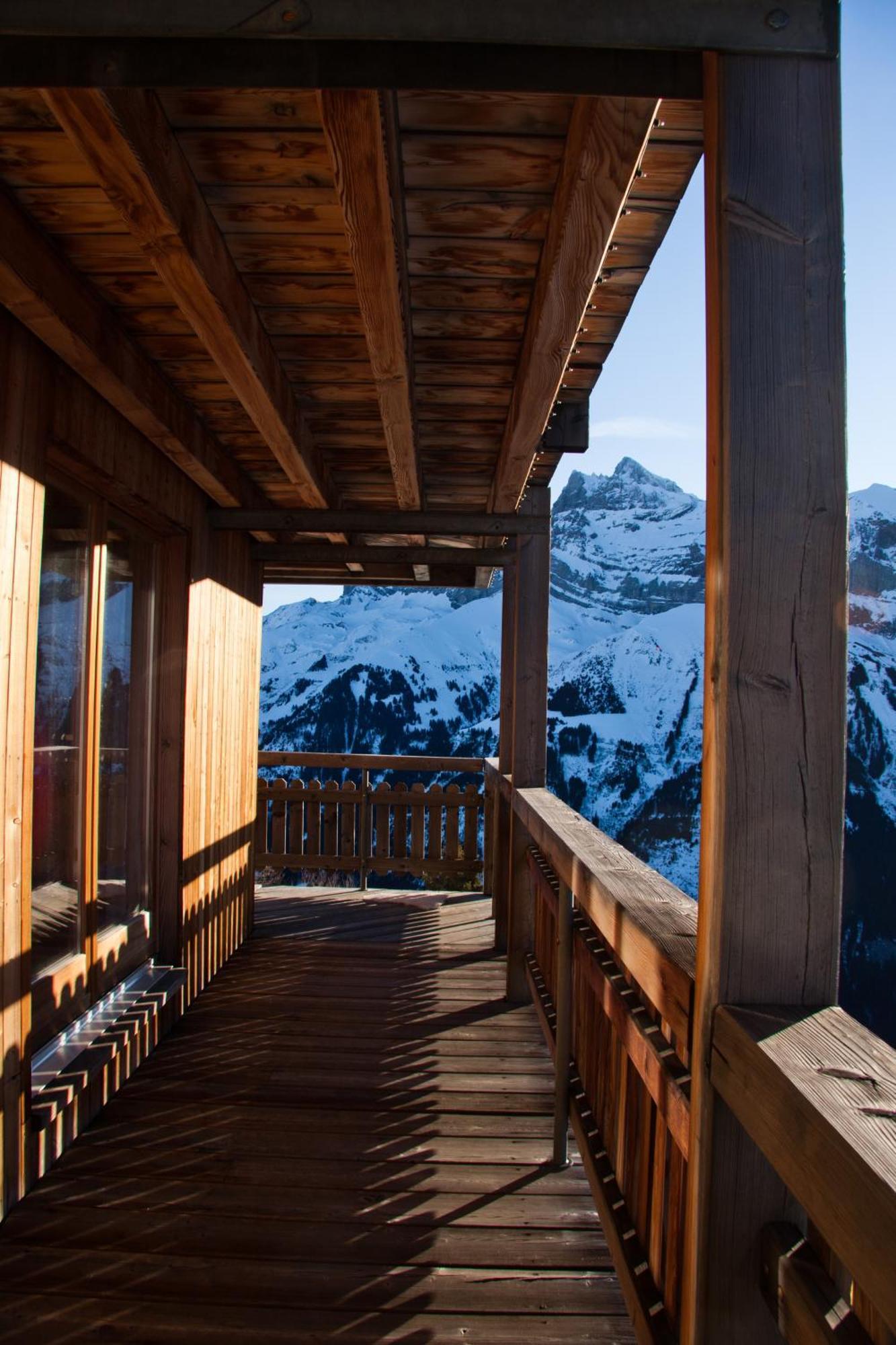 Plein Ciel - Hotel D'Altitude A 1800M Champéry Стая снимка