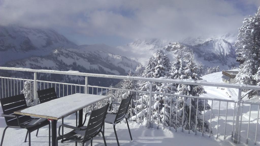 Plein Ciel - Hotel D'Altitude A 1800M Champéry Екстериор снимка